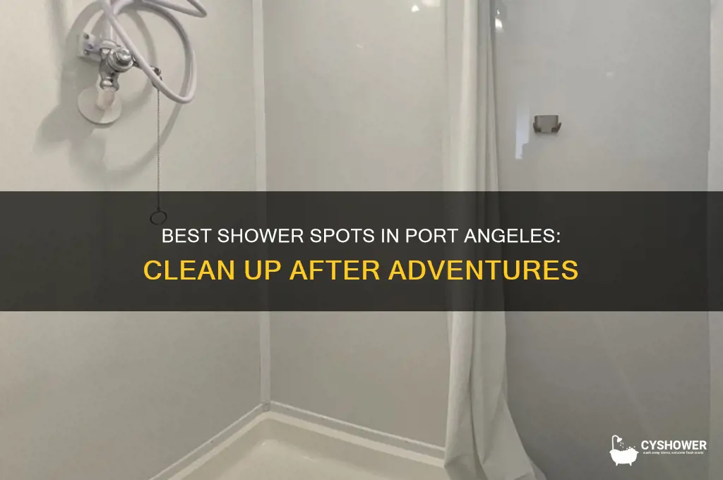where to take a shower in port angeles