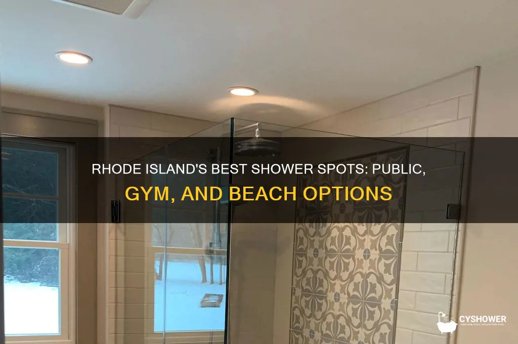 where to take a shower in rhode island