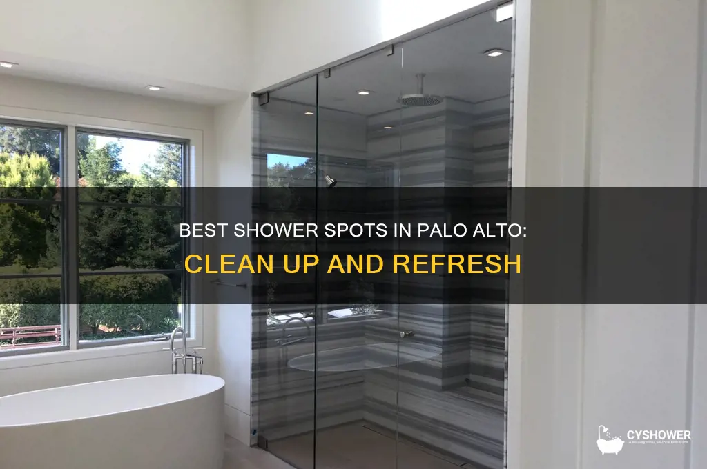 where to take a shower palo alto