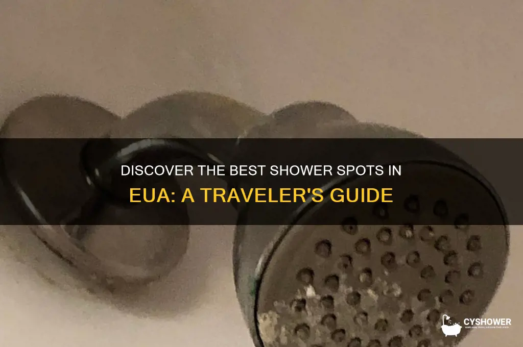 where to take shower eua