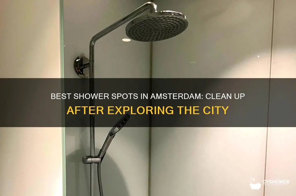 where to take shower in amsterdam