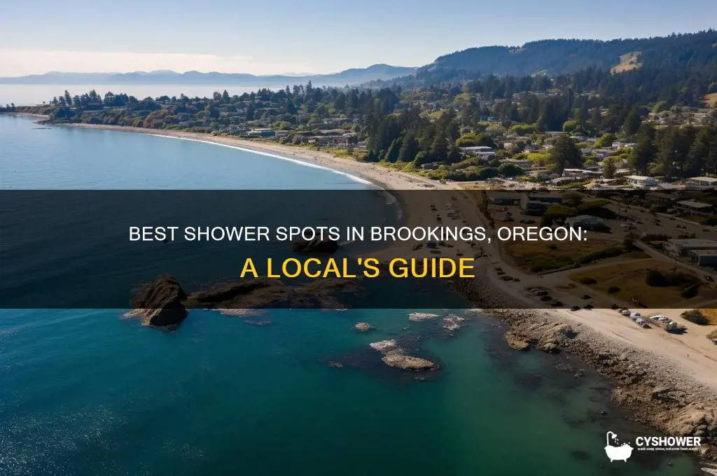 where to take shower in brookings oregon