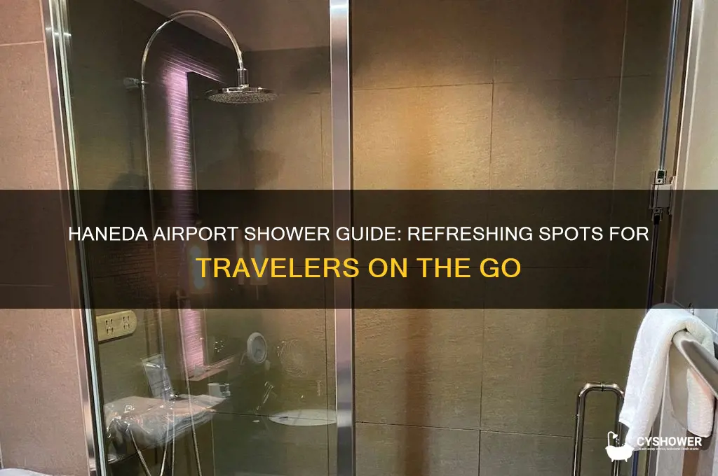 where to take shower in haneda airport