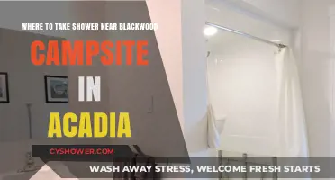 Shower Options Near Blackwood Campsite in Acadia National Park