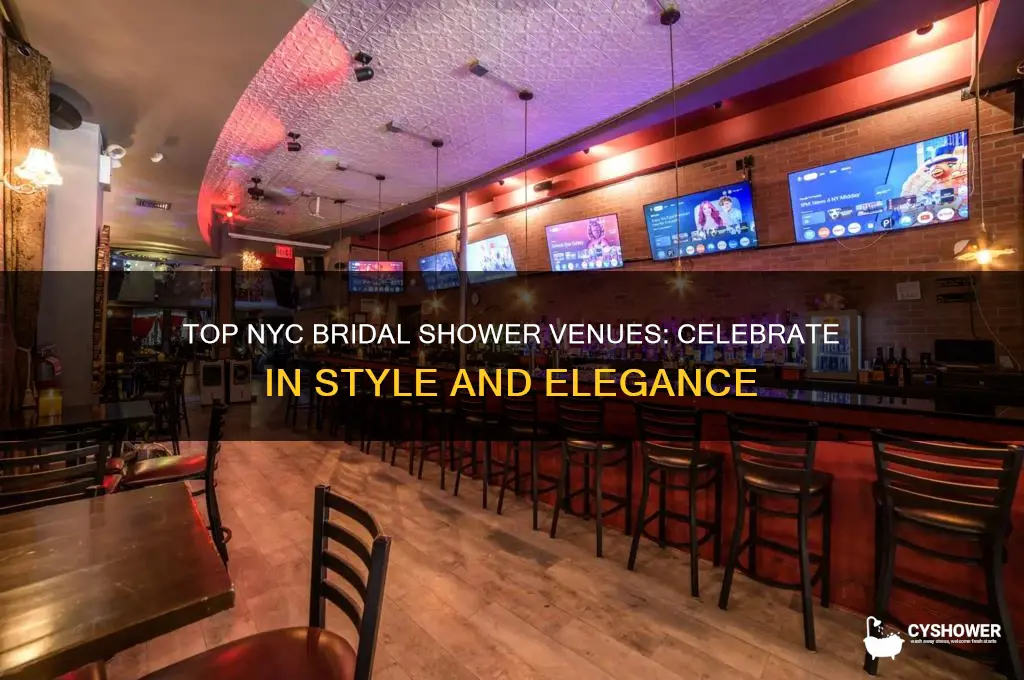 where to throw bridal shower nyc