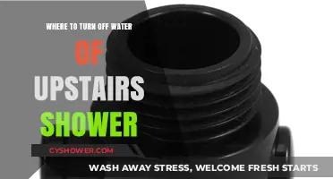 Quick Guide: Locating and Turning Off Upstairs Shower Water Supply