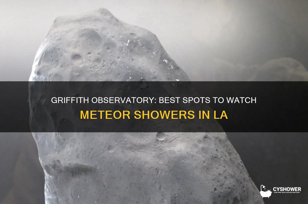 where to watch meteor shower griffith observatory