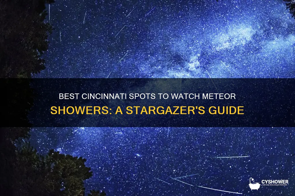 where to watch meteor shower in cincinnati