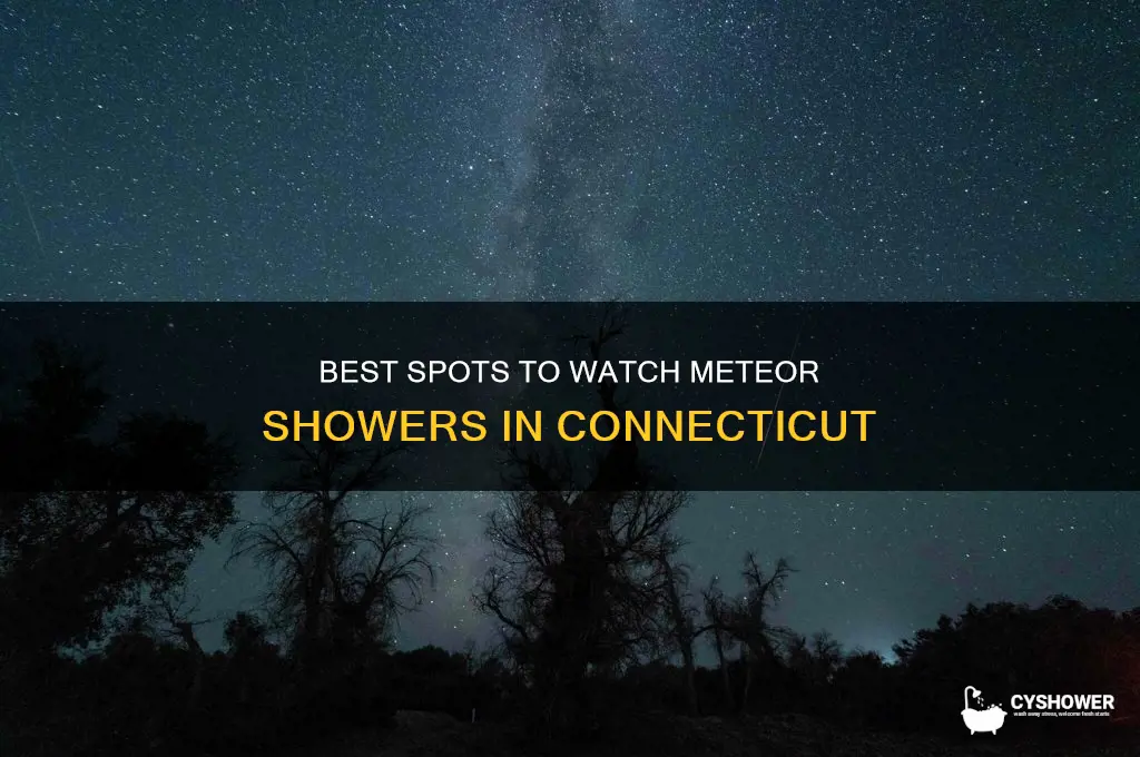 where to watch meteor shower in ct