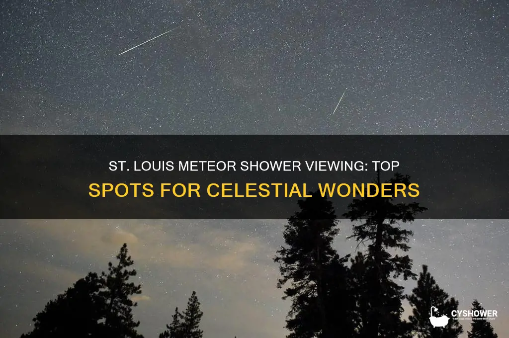 where to watch meteor shower in st louis