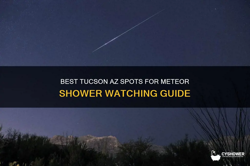 where to watch meteor shower in tucson az
