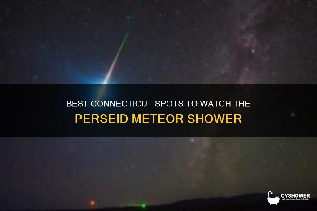 where to watch perseid meteor shower in connecticut