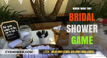 Where Was the Bride? Fun Bridal Shower Game Ideas