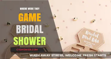 Where Were They? Fun Game Ideas for Bridal Showers