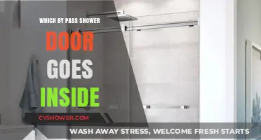 Which Bypass Shower Door Goes Inside: A Comprehensive Installation Guide