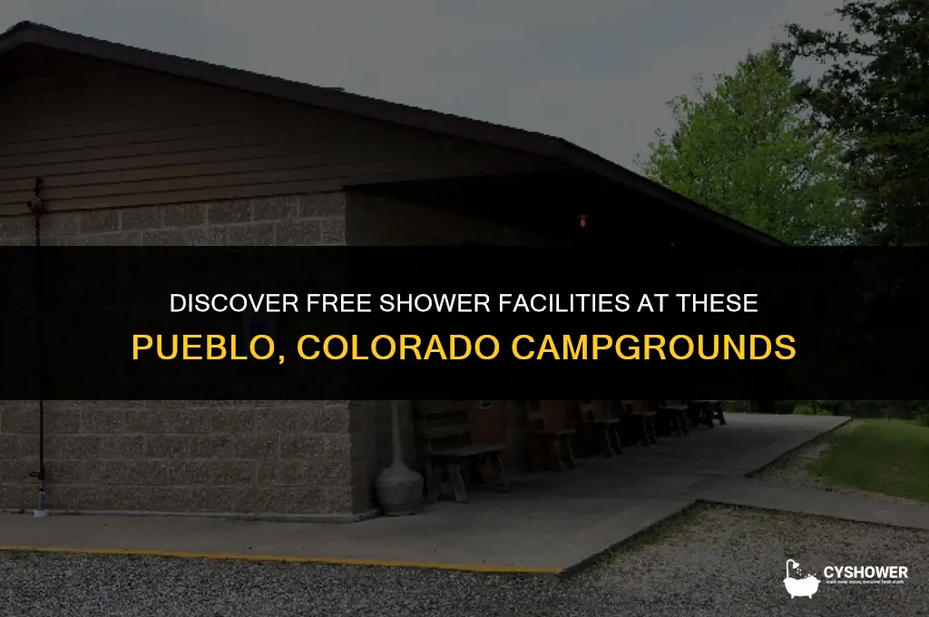 which campgroynds in pueblo colorado can i shower free