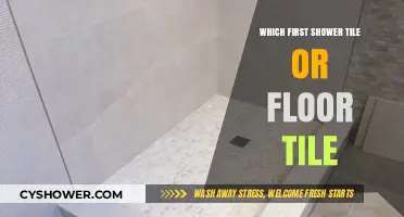 Shower Tile or Floor Tile: Which Should You Install First?