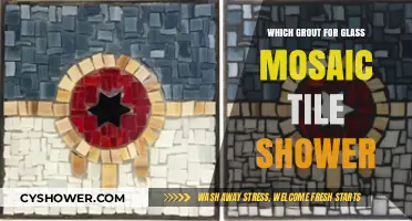 Best Grout Options for Glass Mosaic Tile Shower Installations