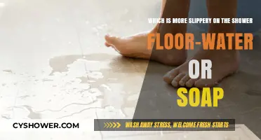 Water vs. Soap: Uncovering the Slipperiest Shower Floor Culprit