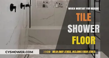 Best Mortar for Mosaic Tile Shower Floors: A Comprehensive Guide