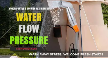 Top Portable Showers with Highest Water Flow Pressure Compared