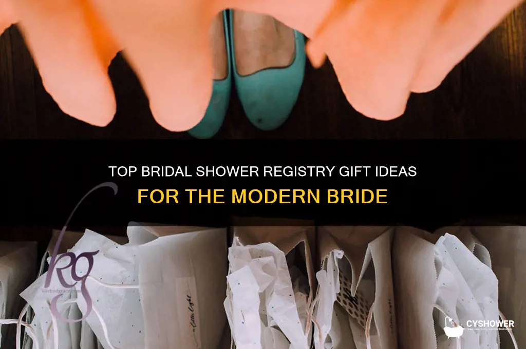 which registry gifts for bridal shower