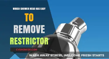 Best Shower Heads with Easy-to-Remove Restrictors for High Pressure