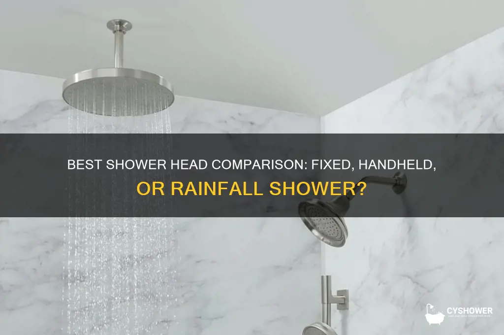 which shower head is better