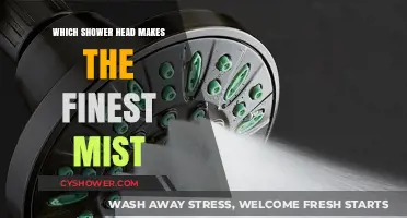 Discover the Shower Head That Creates the Finest Mist