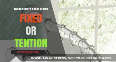Fixed vs. Tension Shower Rods: Which One Suits Your Bathroom Best?