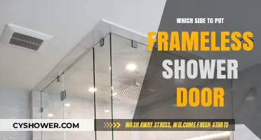 Frameless Shower Door Installation: Choosing the Right Side for Your Bathroom