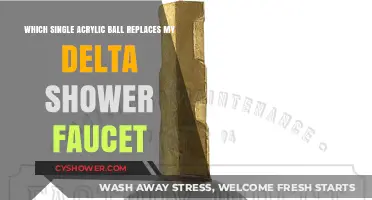 Replace Your Delta Shower Faucet with This Acrylic Ball Solution