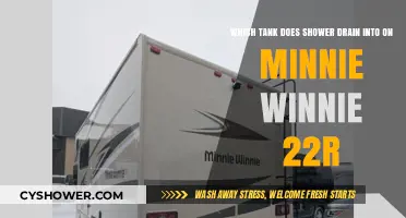 Minnie Winnie 22R Shower Drain: Which Tank Does It Flow Into?