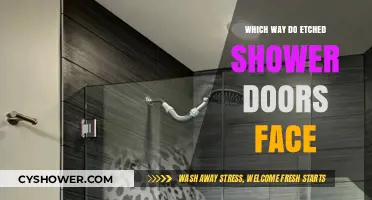 Etched Shower Doors: Understanding the Correct Facing Direction