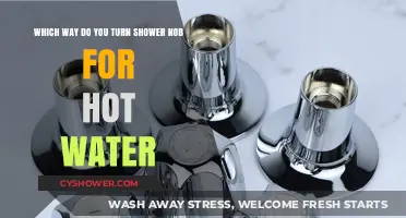 Mastering Your Shower: Turning the Knob for Perfect Hot Water