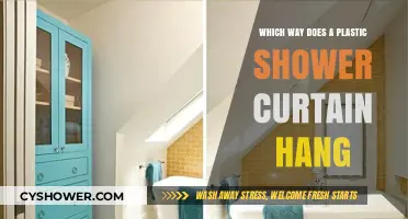 Plastic Shower Curtain Hanging: Inside or Out? The Right Way