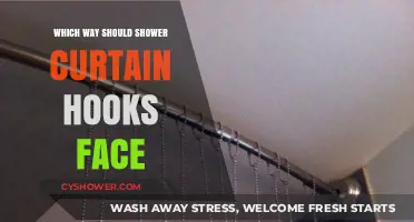 Shower Curtain Hooks Direction: Inside or Outside? A Quick Guide