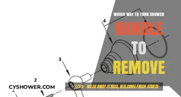 How to Remove a Shower Handle: Turning Direction Guide