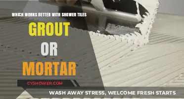 Grout vs. Mortar: Which is Best for Shower Tile Installation?
