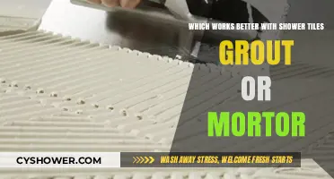Grout vs. Mortar: Which Enhances Shower Tile Installation Best?