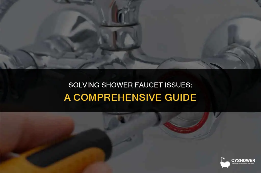 who can fix a shower faucet