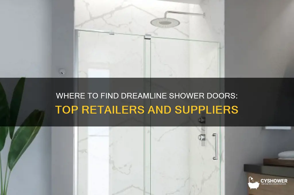who carries dreamline shower doors