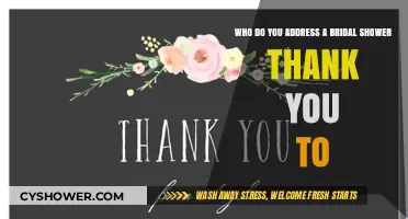Bridal Shower Gratitude: Who to Address Your Thank You Notes To