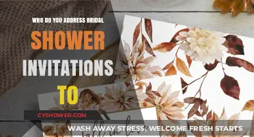 Bridal Shower Invitation Etiquette: Who to Address and Include