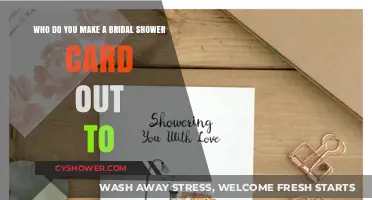Crafting the Perfect Bridal Shower Card: Addressing Etiquette Simplified