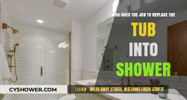 Tub to Shower Conversion: Who Handles the Replacement Job?