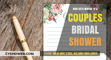 Who Makes the Guest List for a Couples Bridal Shower?