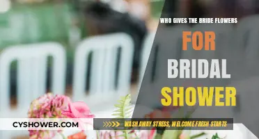 Who Traditionally Gifts the Bride Her Bridal Shower Flowers?