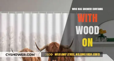 Unique Shower Curtains with Wood Accents: Who's Embracing This Trend?