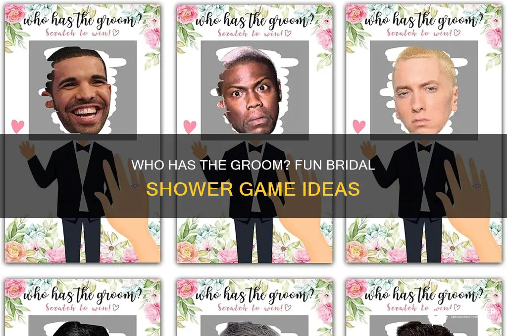 who has the groom bridal shower game